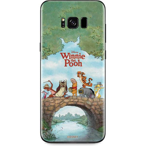 Disney Winnie the Pooh All Characters Galaxy S8 Plus Skin